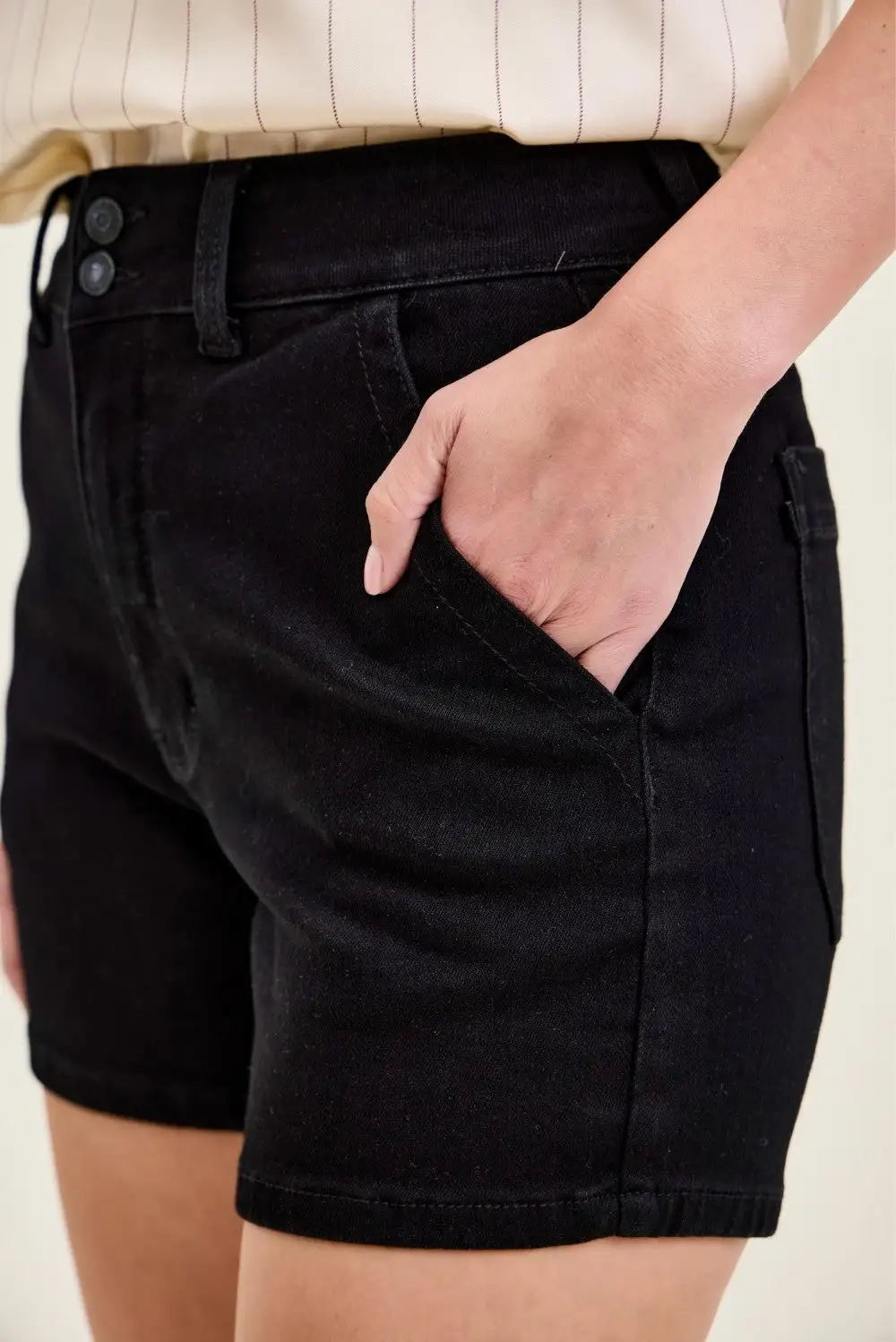Soft Touch High Waist Shorts