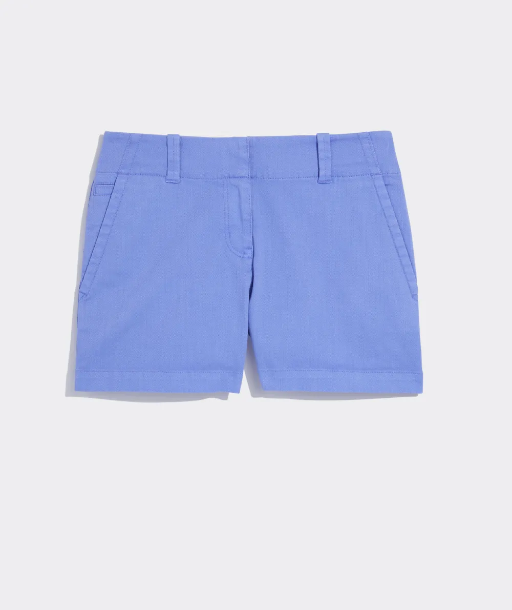 3 1/2 Inch Herringbone Every Day Shorts