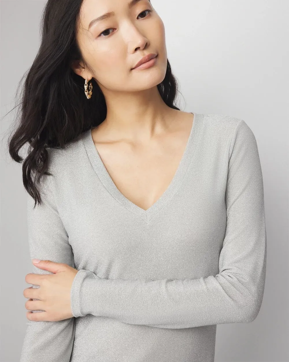 Sparkle Knit Top