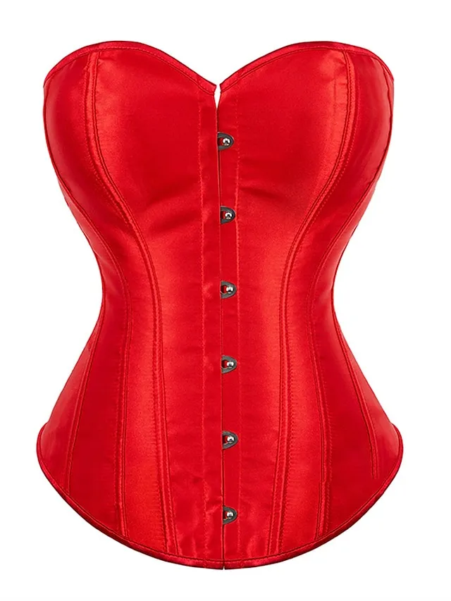 Women's Pink Corsets Dark Blue Corsets Shapewear Pure Color Corsets Party Going out Club Polyester Breathable Bandeau Sleeveless Backless Summer Spring Black White