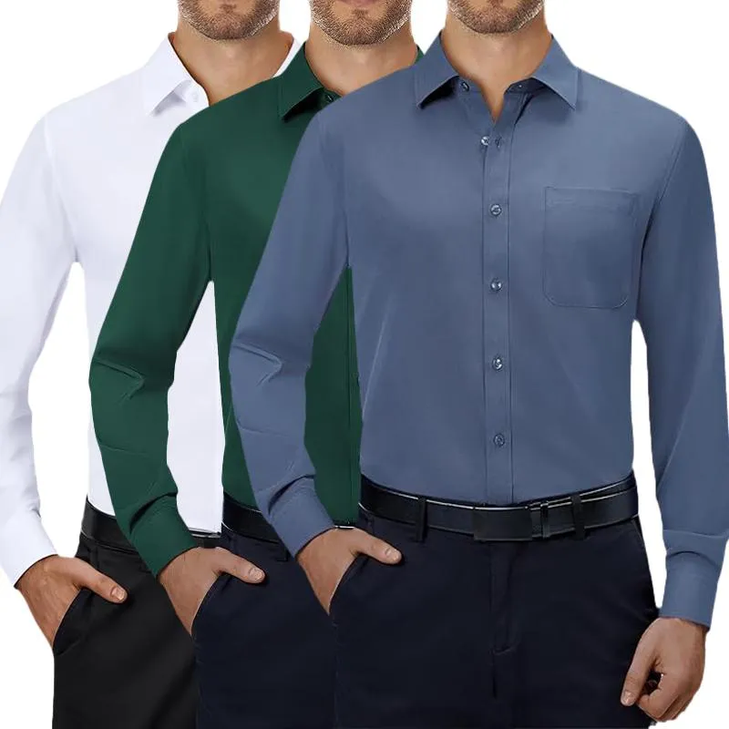 3-Pack Men's Dress Shirts