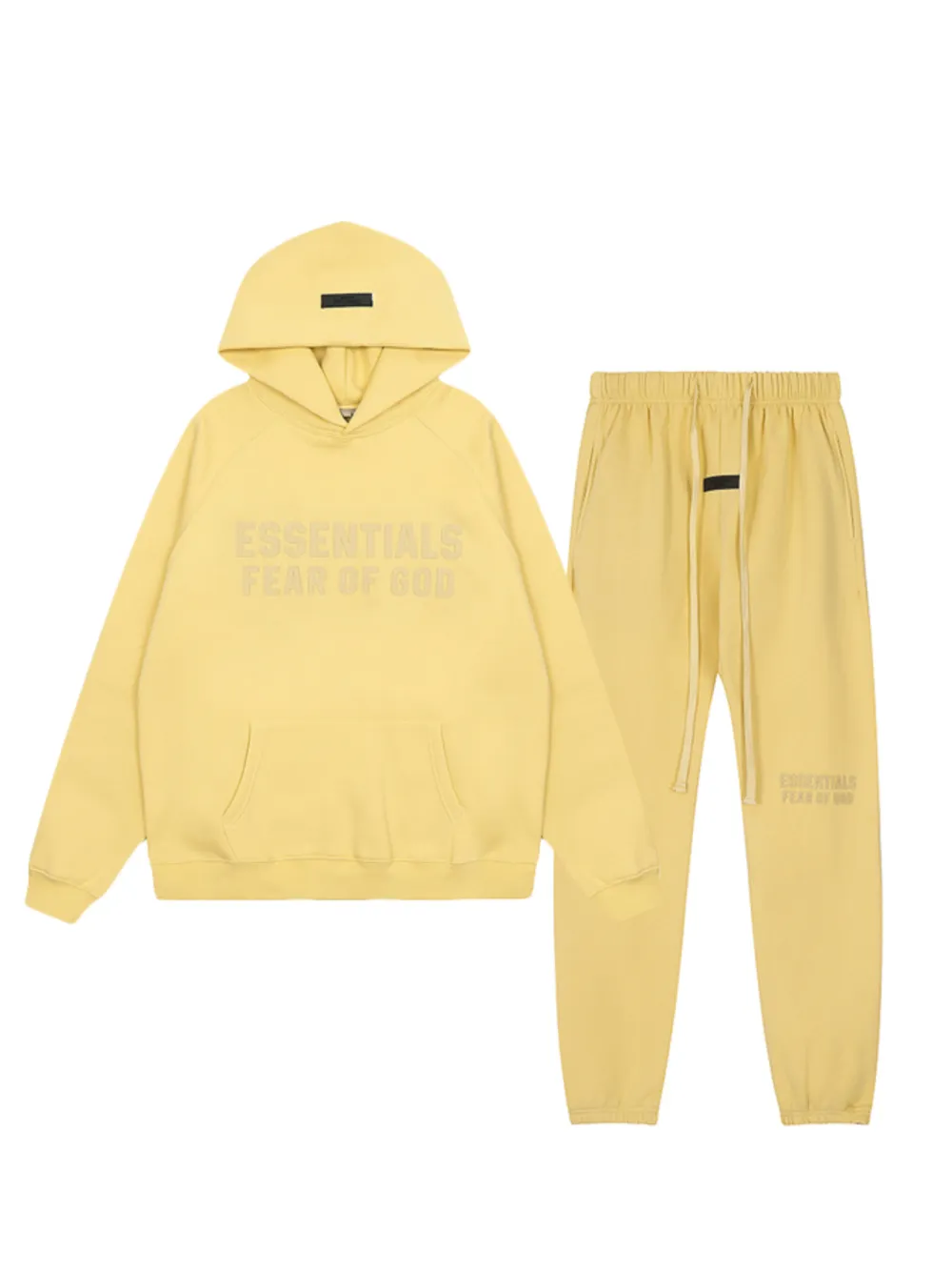 FW22 Hoodie & Pants Set Yellow