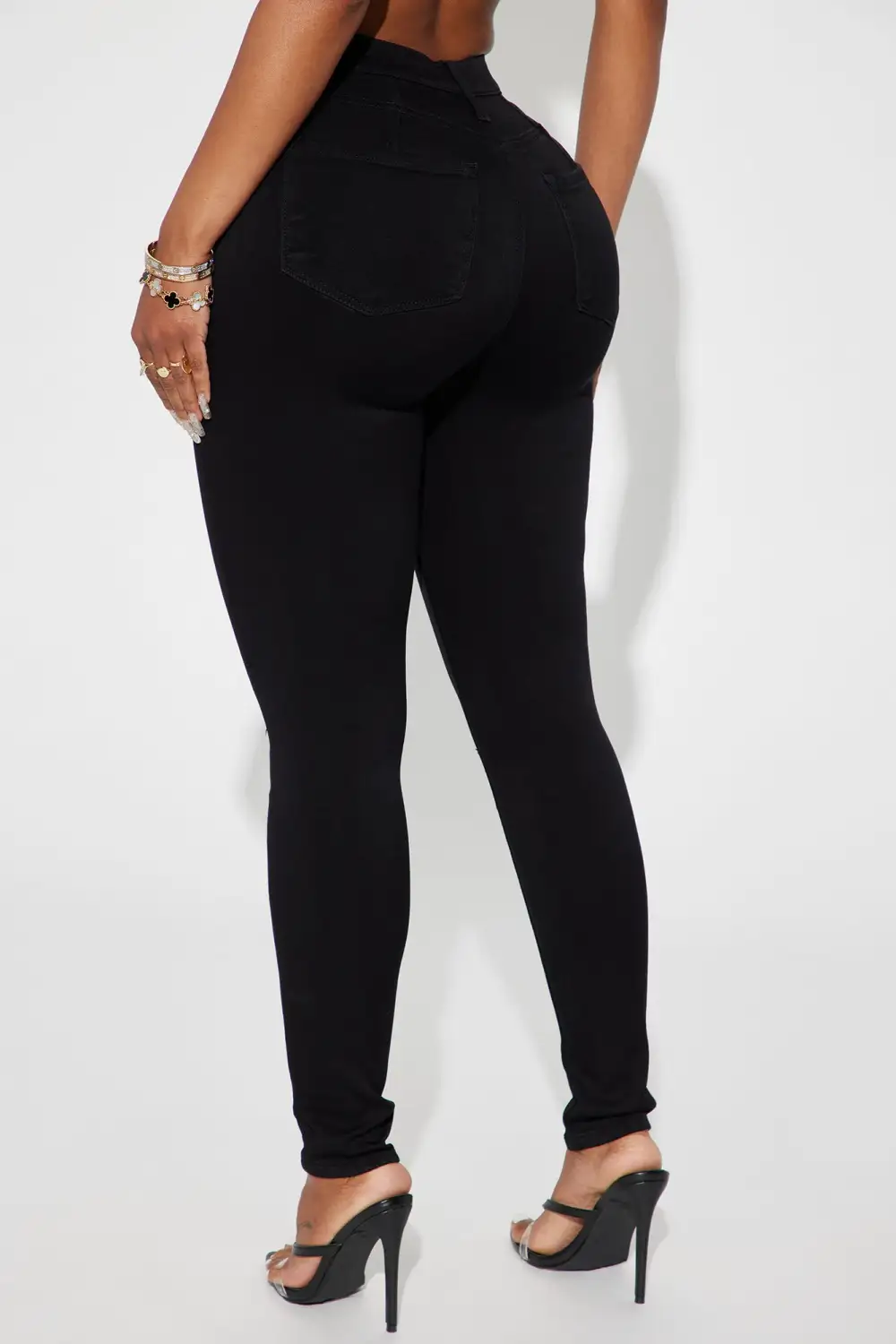 Eva Super Soft Curvy Skinny Jean - Black
