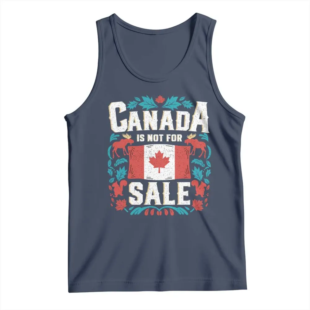 Canada Is Not For Sale Tank Top TS02