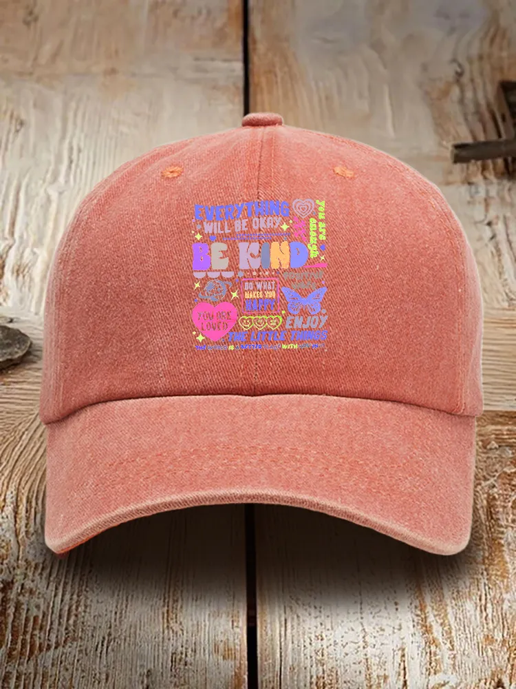Everything Will Be Okay Baseball Cap