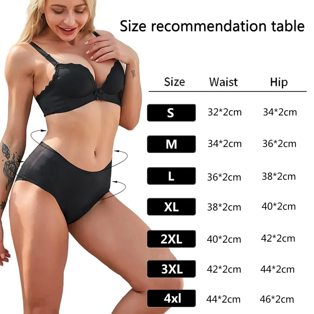 Plus Size Leak proof Cotton Panties-FREE SHIPPING