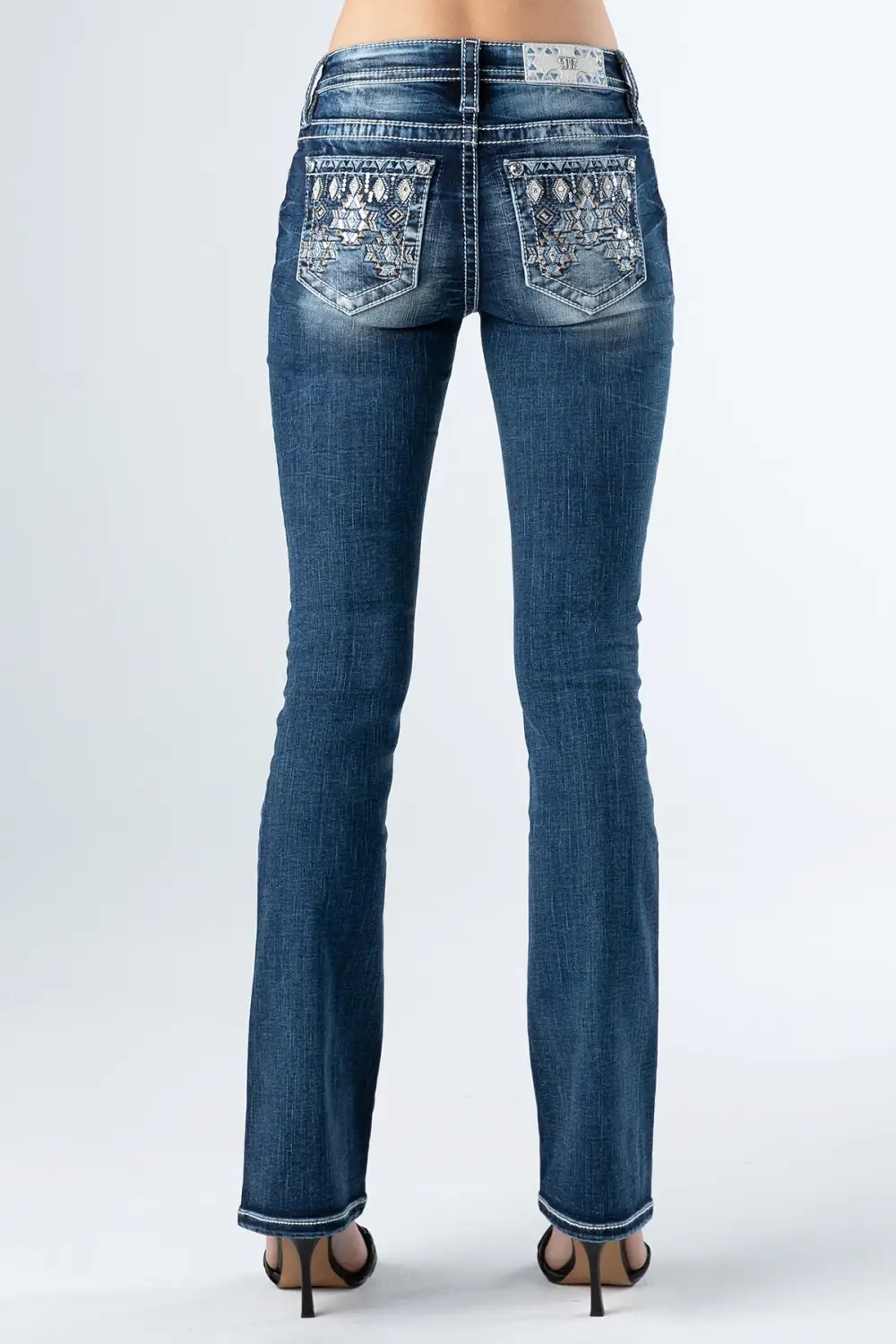 Aztec Geometric Bootcut