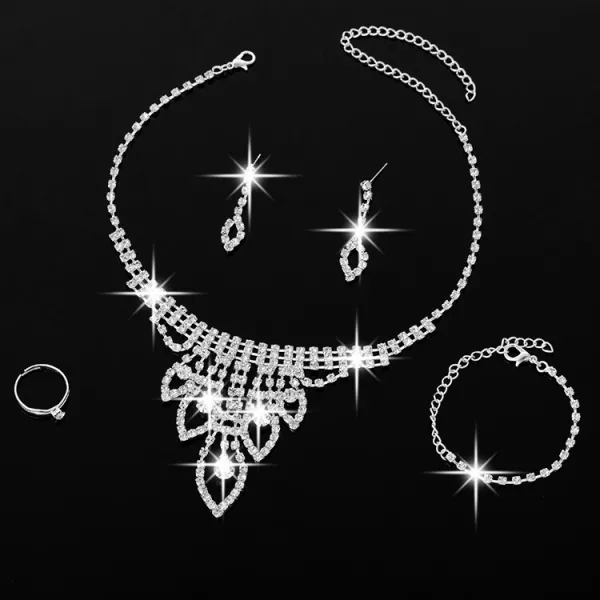 Bridal Chain Four Piece Wedding Dress Accessories