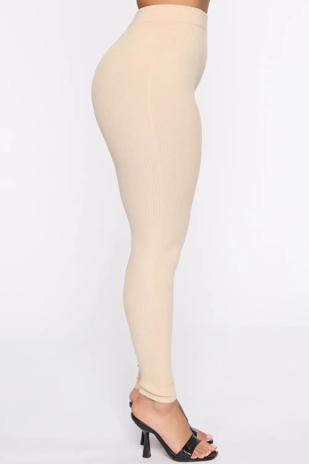 Wrong Way Sweater Pant Set - Taupe