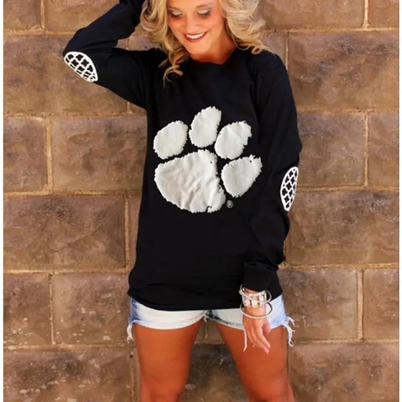 Printed Long Sleeve Tops