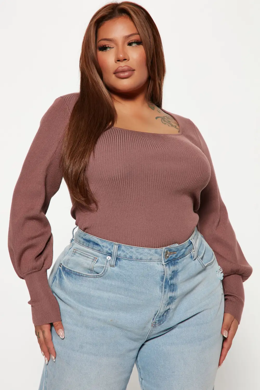 Higher Love Sweater - Brown