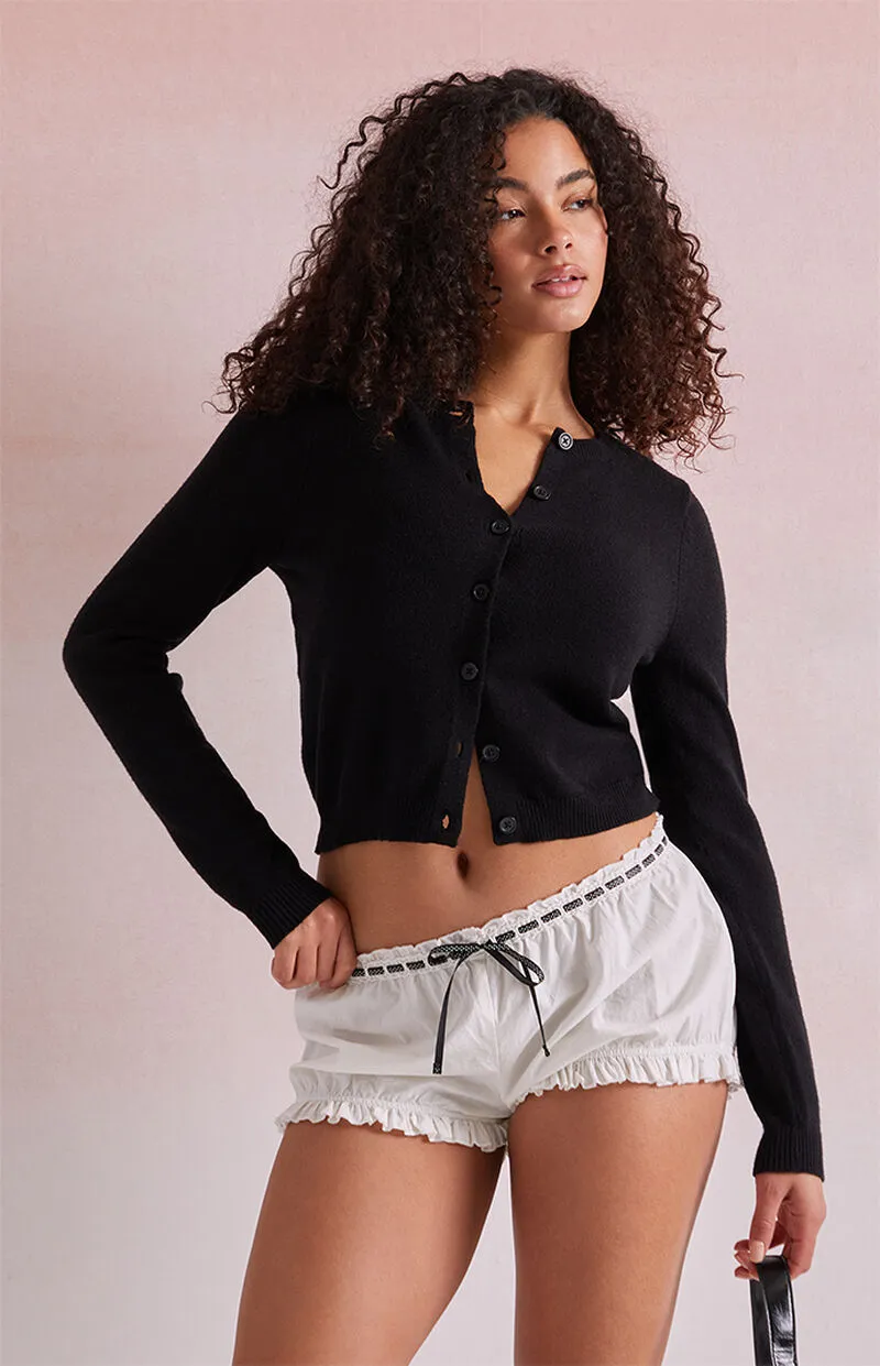 Beverly and Beck Tie Front Bloomer Shorts