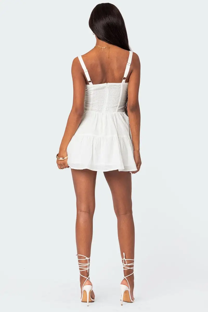Edikted Lenore Cupped Mini Dress