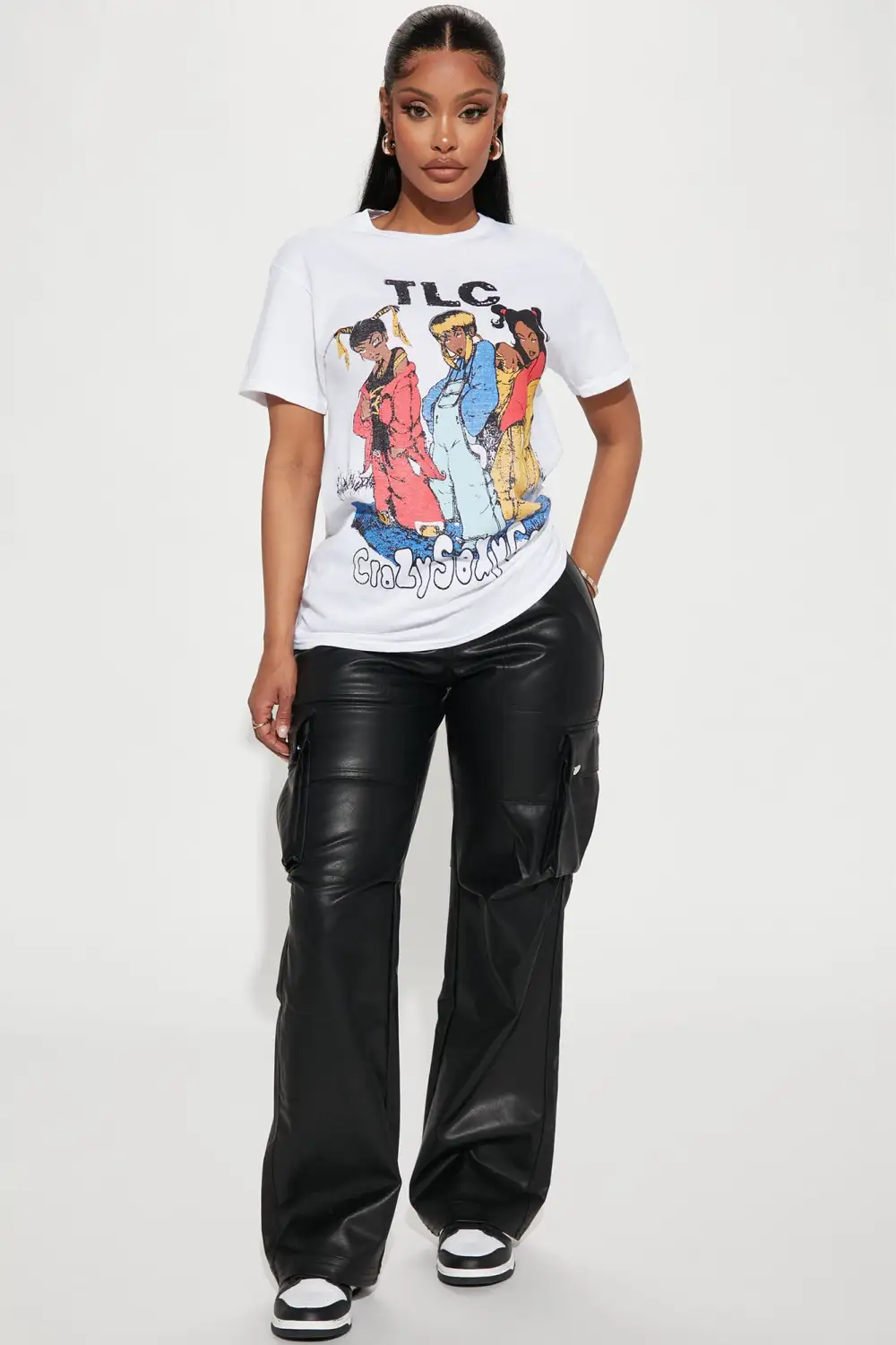 TLC Cartoon Graphic Tee - Off White