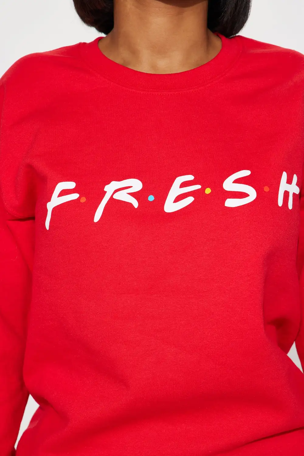 Keeping It Fresh Sweatshirt - Red