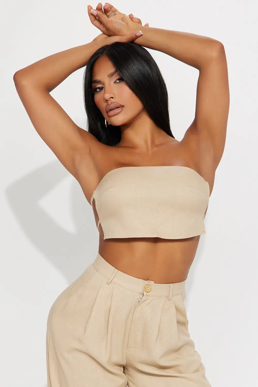 Verity Pant Set - Beige