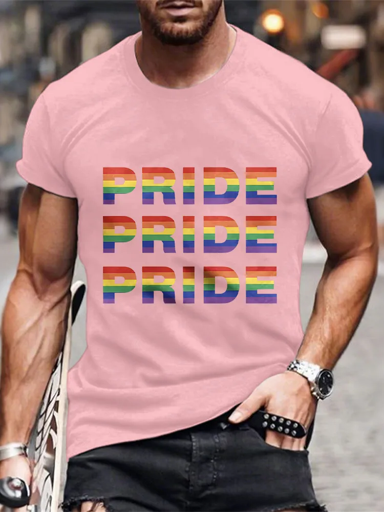 Men'S Pride Month Print T-Shirt