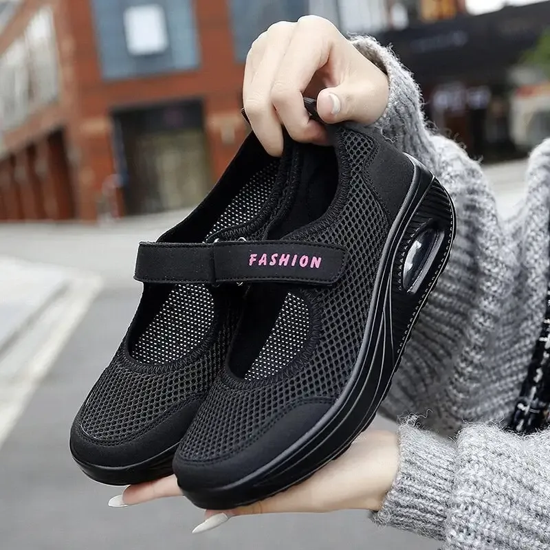 🔥50%OFF 🔥- Breathable Slip-On Orthopedic Women's Diabetic Walking Shoes