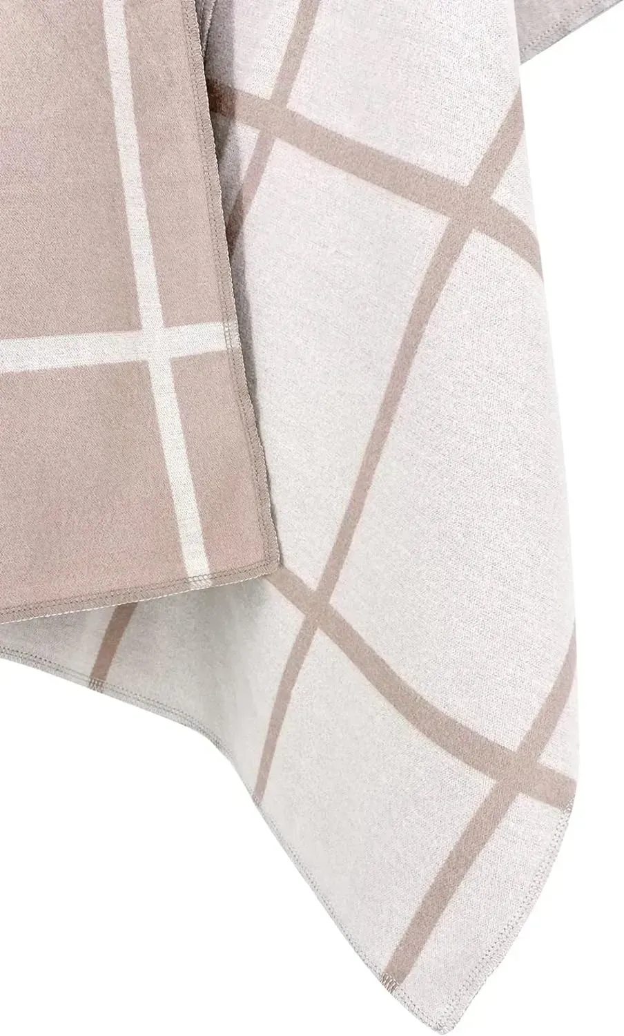 Women's Shawl Wrap Poncho Ruana Cape Open Front Cardigan Shawls for Fall Winter