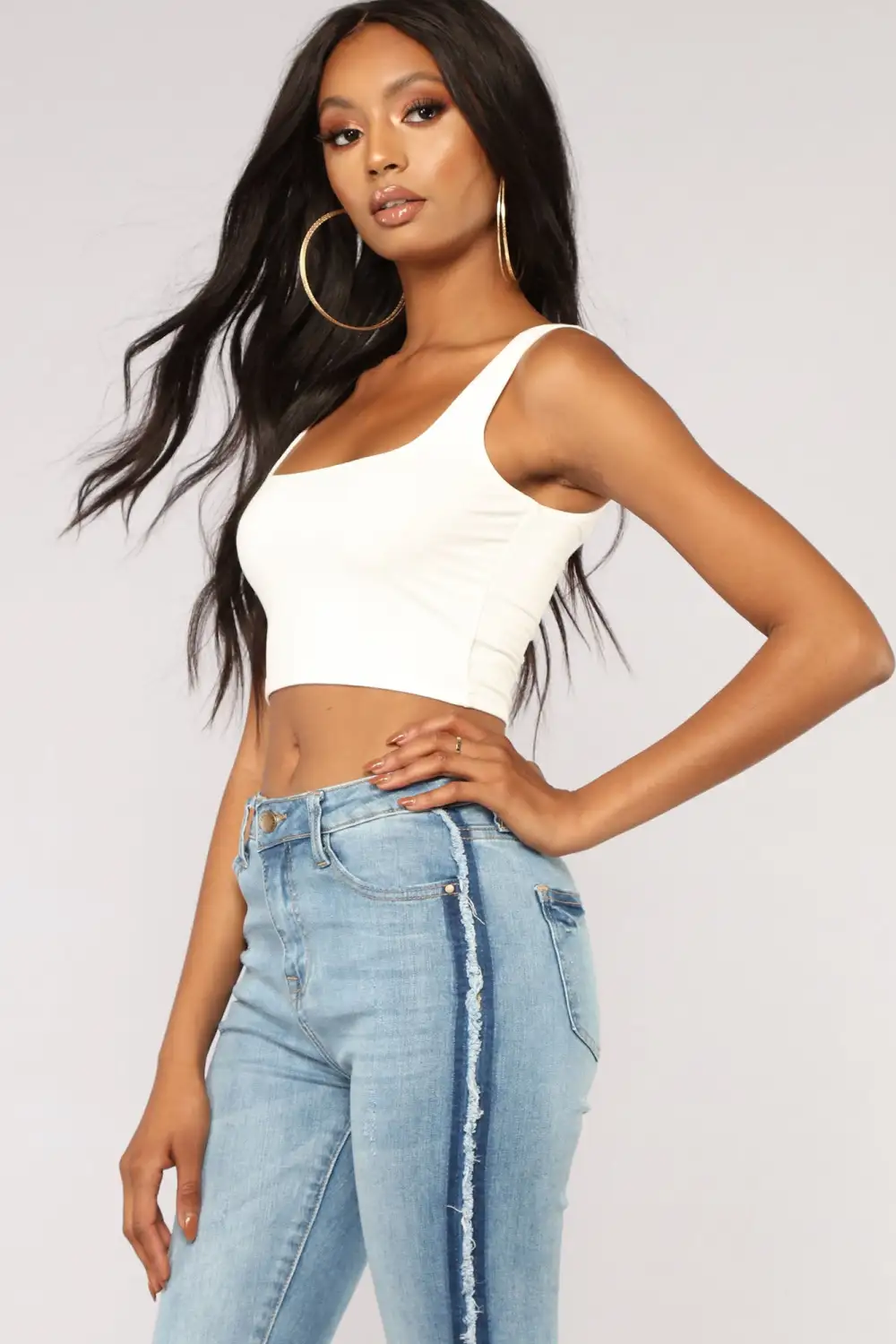 Anything But Square Tank - White