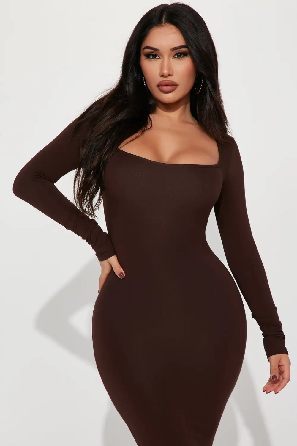 Makenzie Maxi Dress - Chocolate