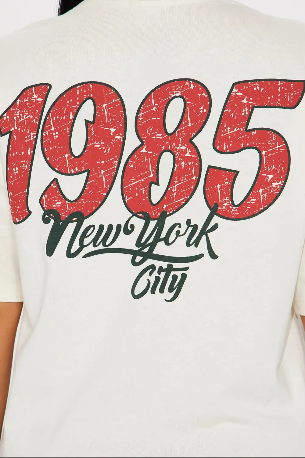 New York City Vintage Graphic Tee - Ivory