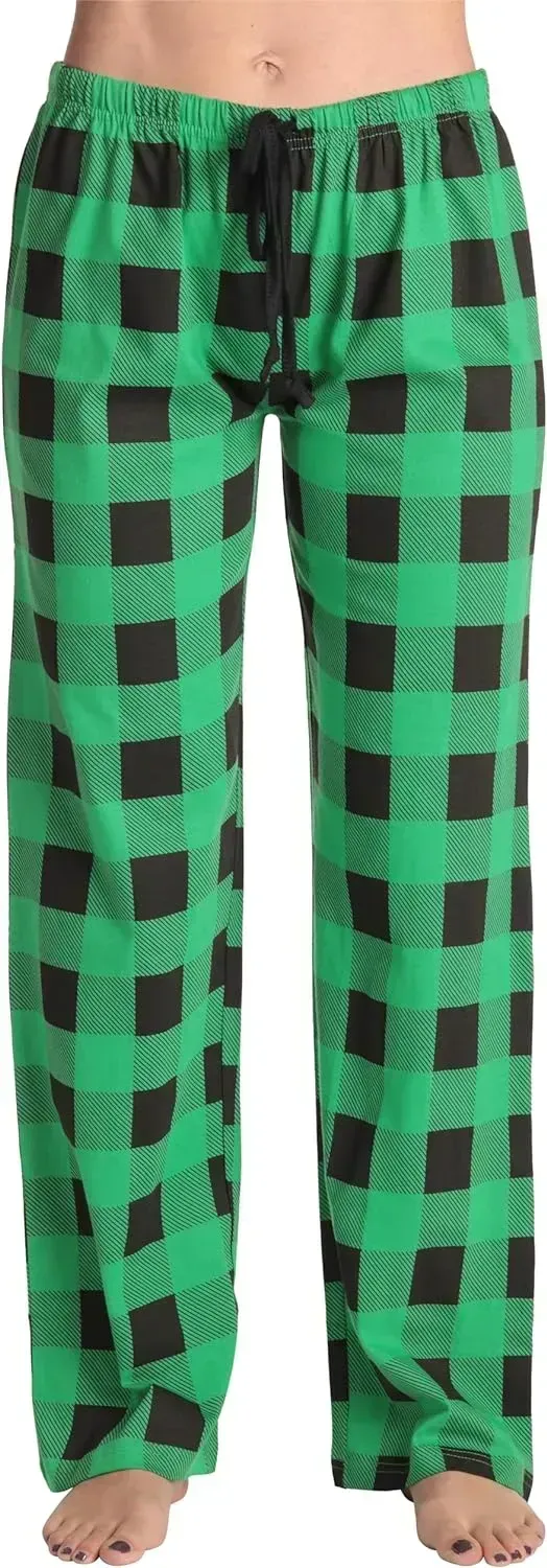 Women Pajama Pants Sleepwear Buffalo Plaid Pajamas