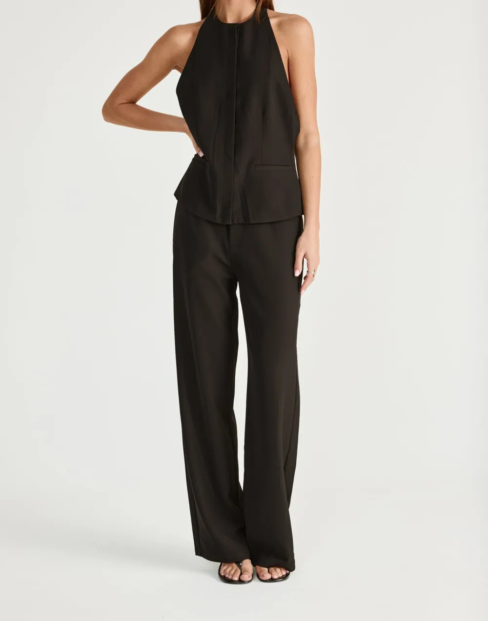 Minimalist And Versatile Slimming Women's  Loose Trousers