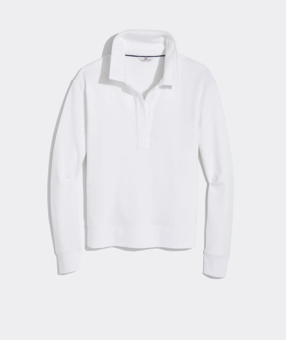 Polo Popover Sweatshirt