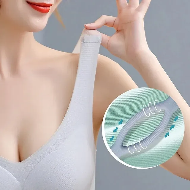 Sports Bra Hollow Mesh Back Sports Bra Fitness Yoga Vest Shockproof Yoga Bra Without Steel Ring