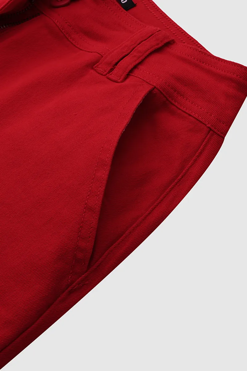 High Waist Pocket Wide Leg Jeans