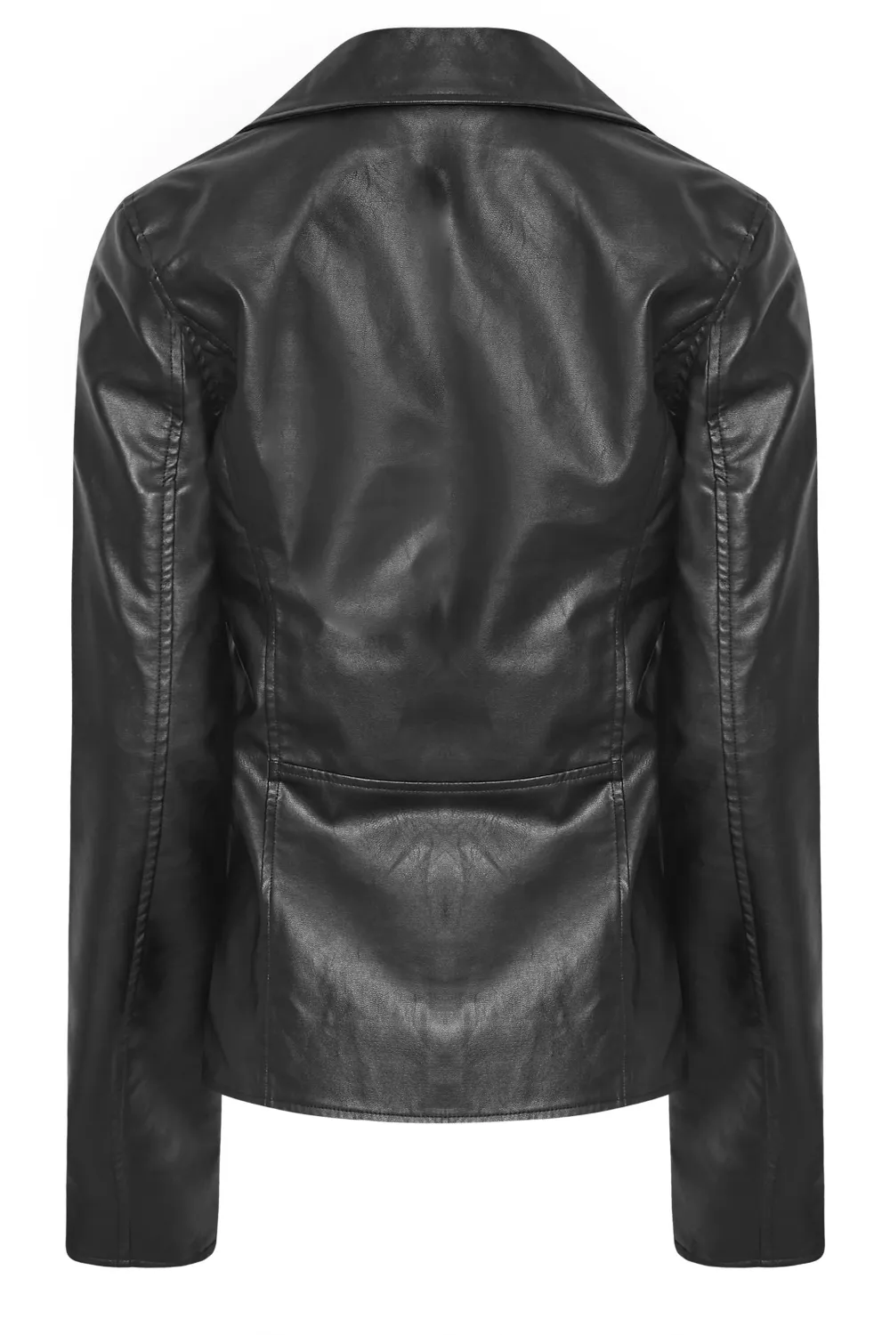 LTS Tall Faux Leather Biker Jacket