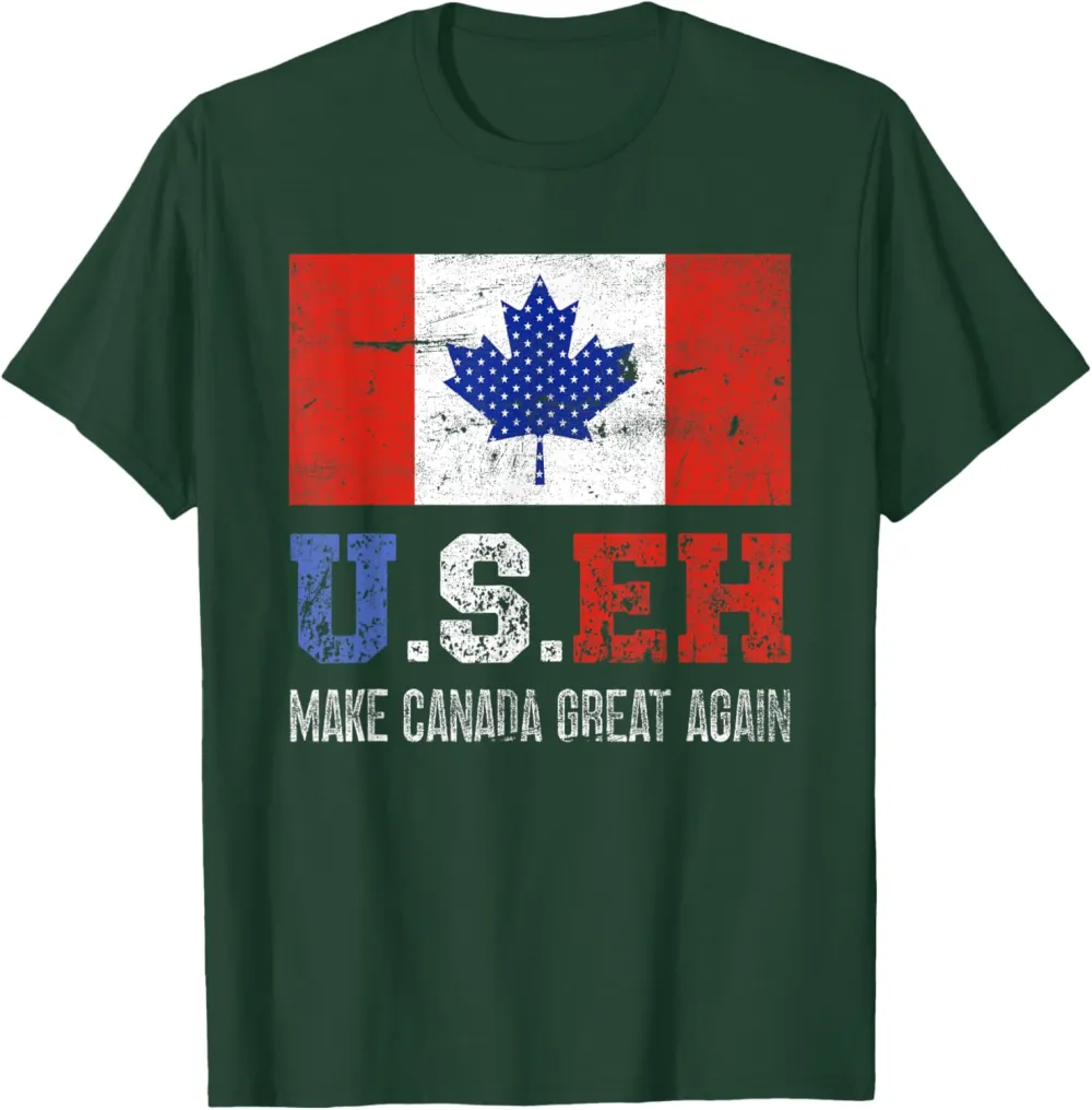 Canada 51st State, Make Canada Great Again, American, U.S.EH T-Shirt