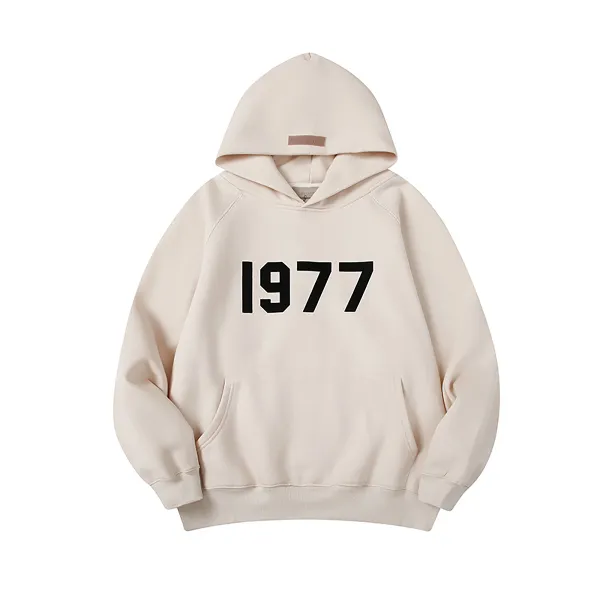 1977 Hoodie & Pants Set Beige