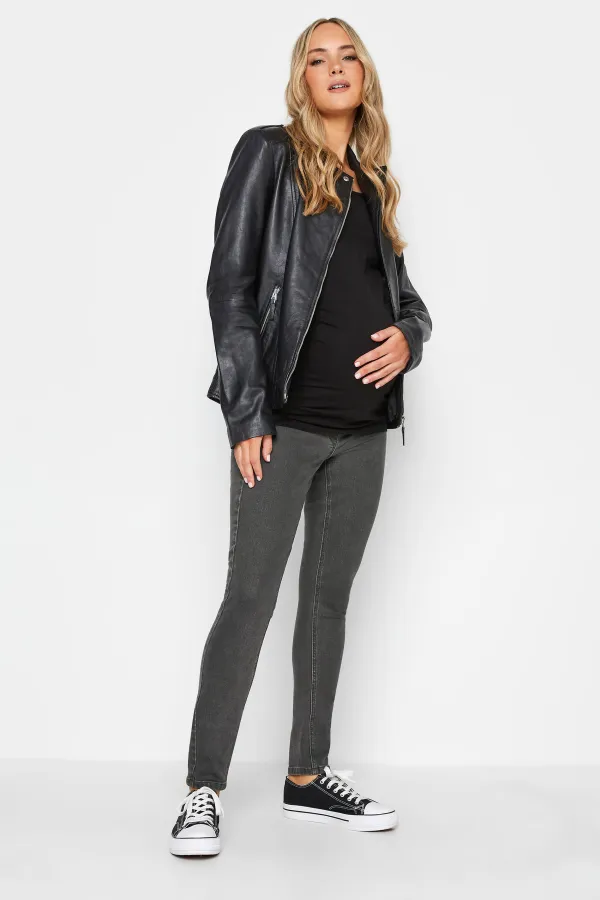 LTS Tall Maternity Mid Blue Skinny AVA Jeans