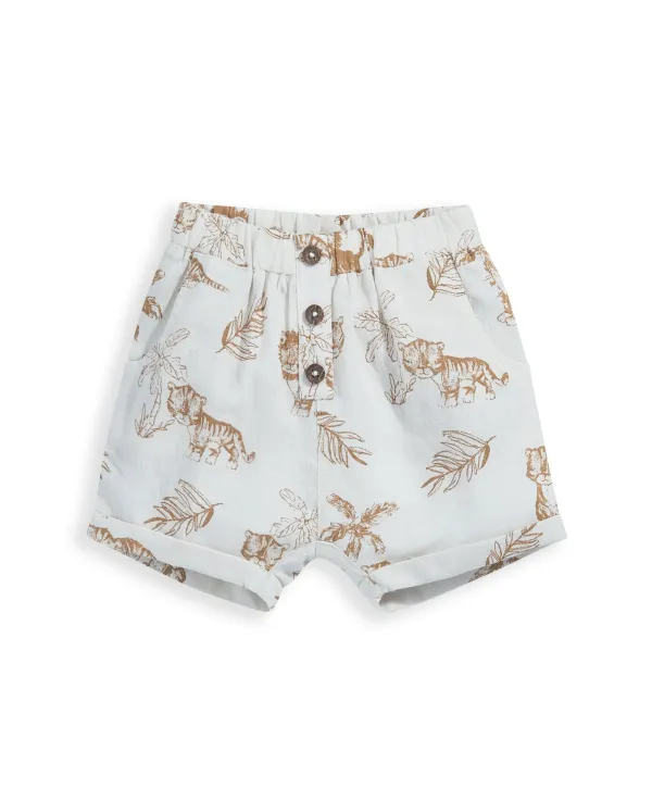 Jungle Linen Shorts