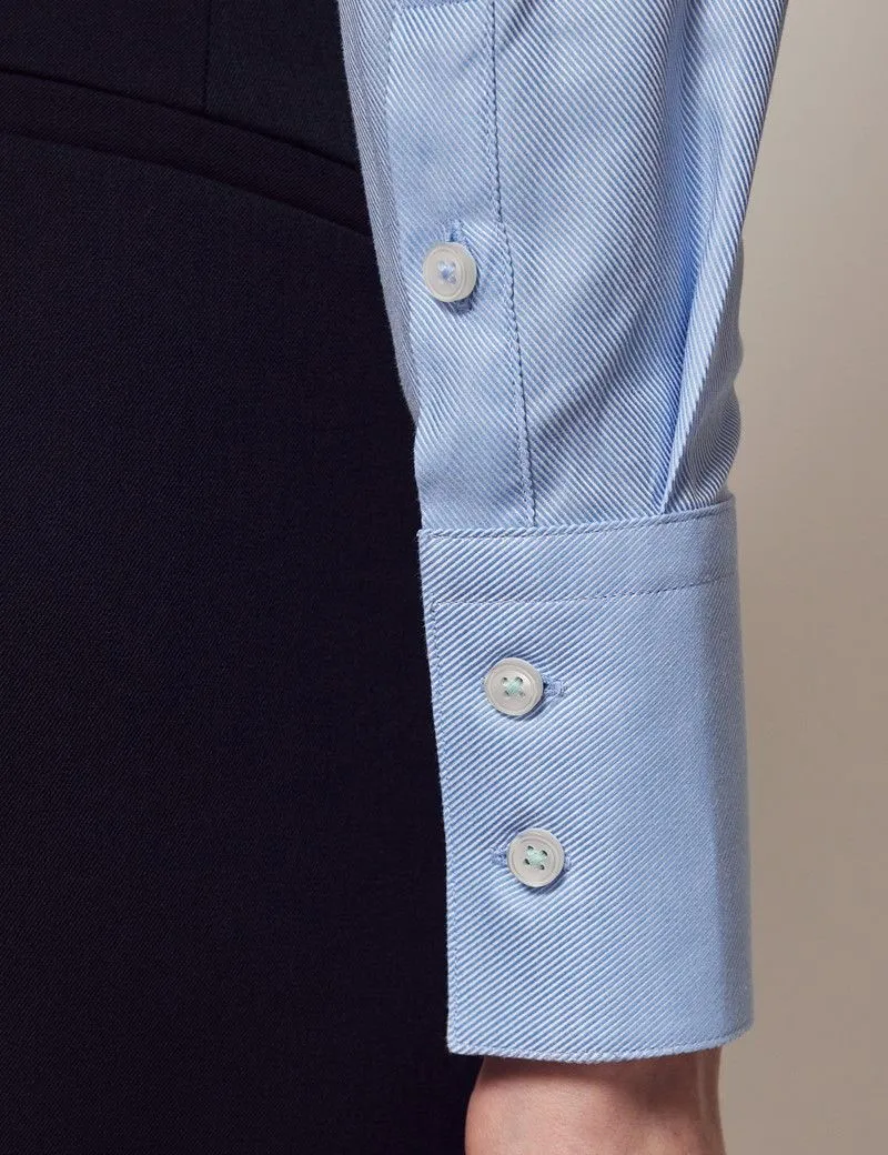Twill Cotton Fitted Shirt