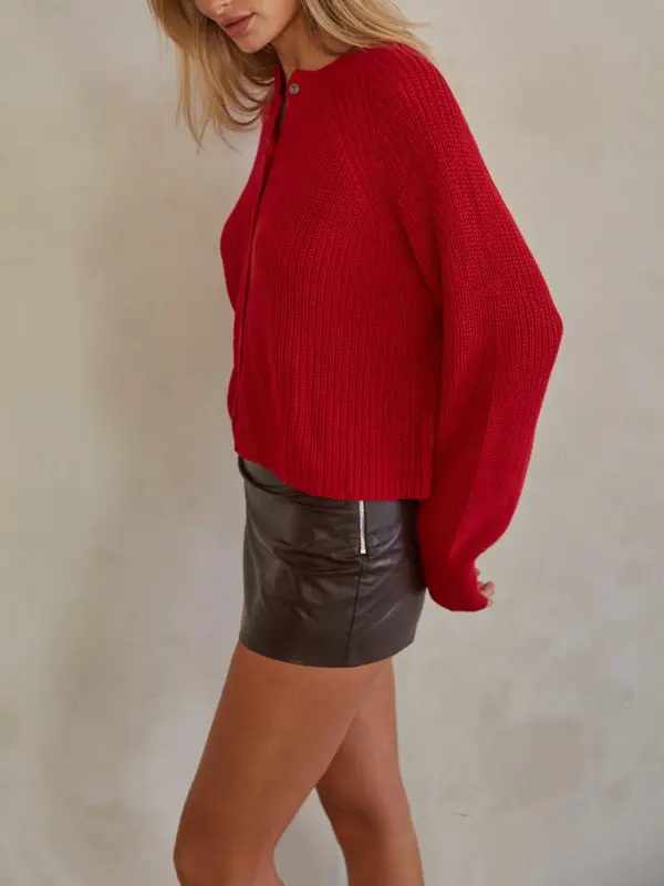 Lana Chunky Knit Cardigan