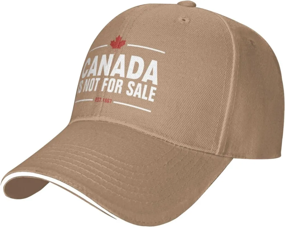 Canada is Not for Sale Hat Adjustable Fashion Hats Polo Trucker Caps for Dad Golf