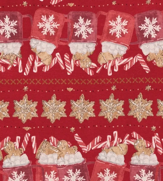 Hot Cocoa Fair Isle Matching Organic Cotton Pajamas