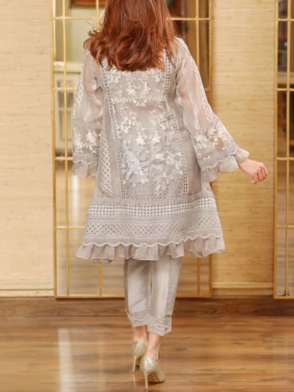 Lace temperament simple and elegant ladies suit