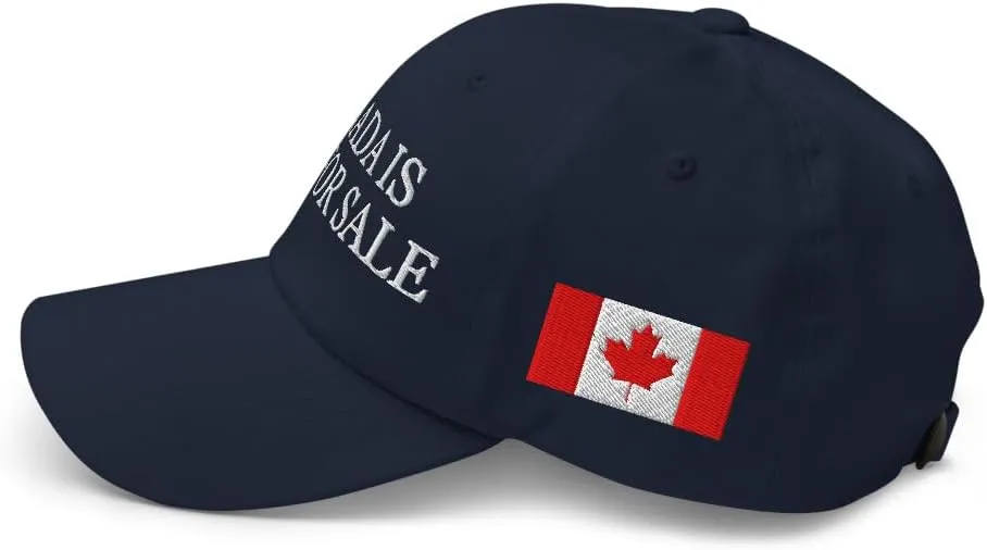 Canada Is Not For Sale Hat (Embroidered Dad Hat)