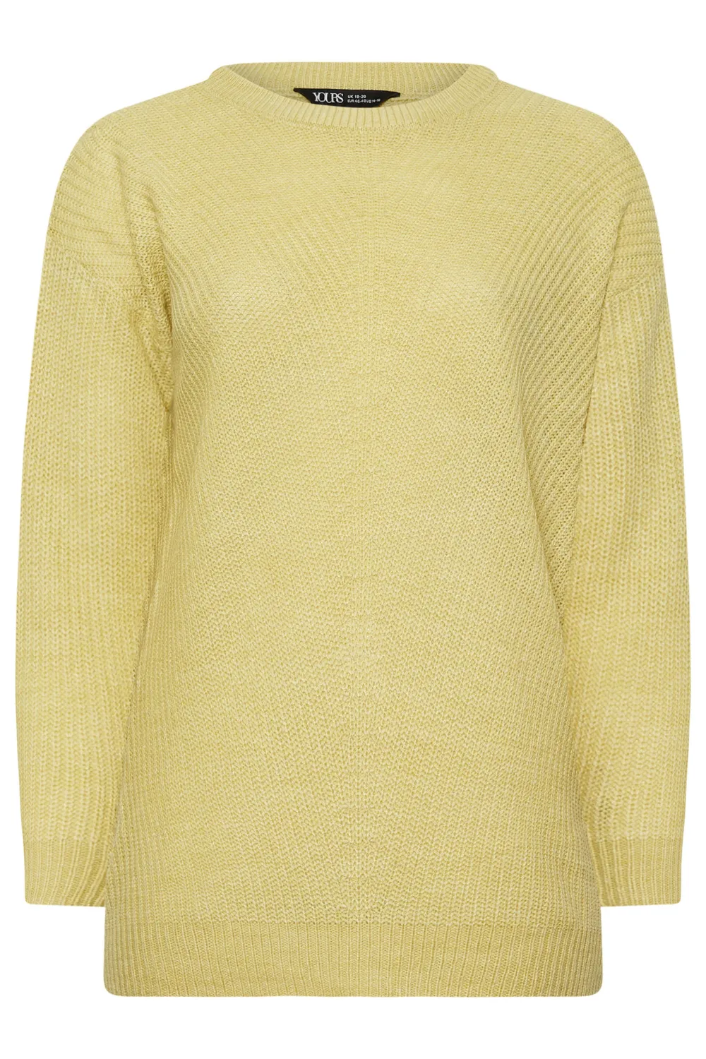 YOURS Curve Pink Essential Knitted Jumper