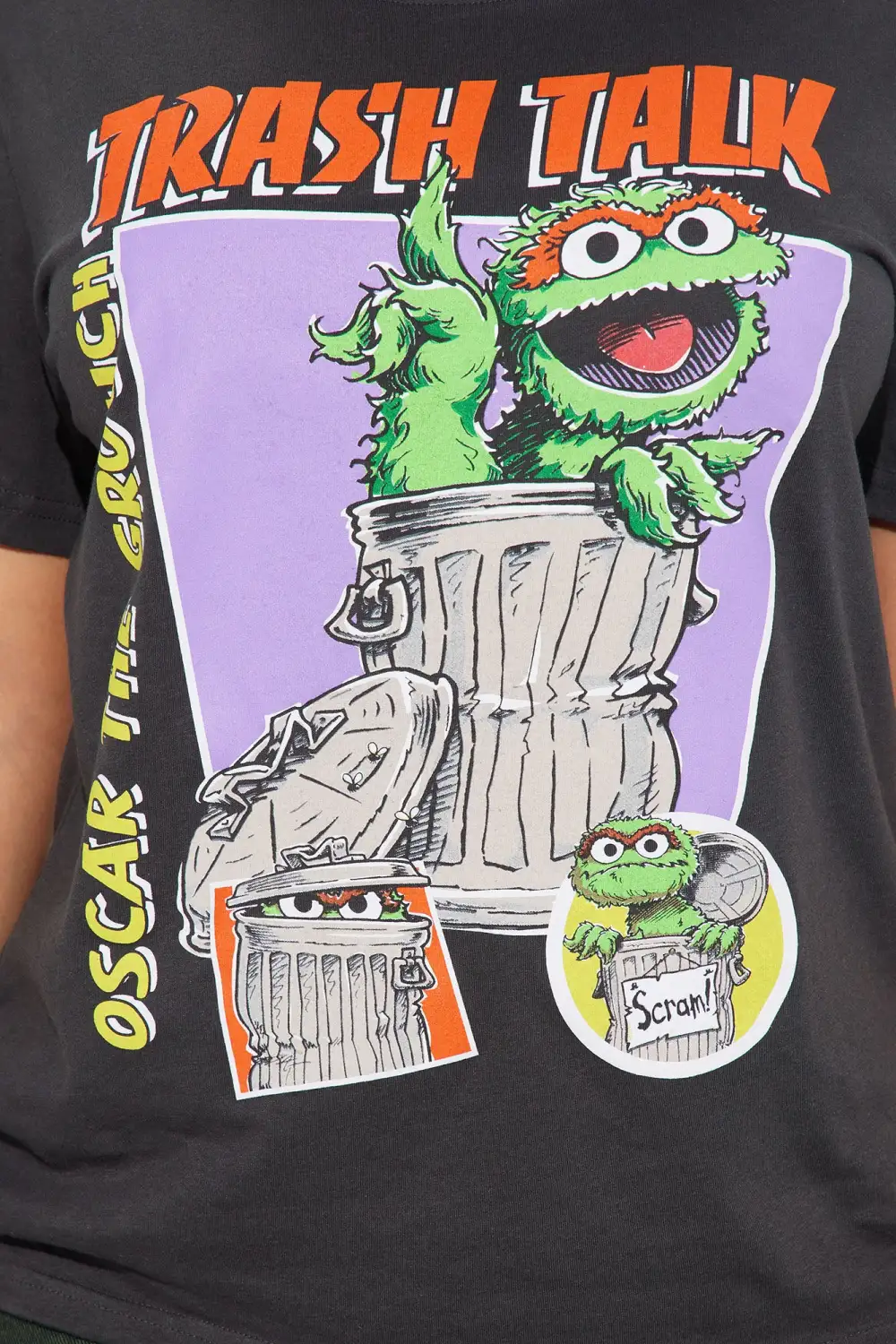 Trash Talk Oscar Grouch Tee - Black