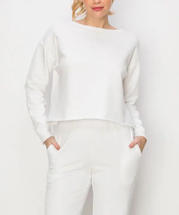 Clean Line Pullover Sweatshirt