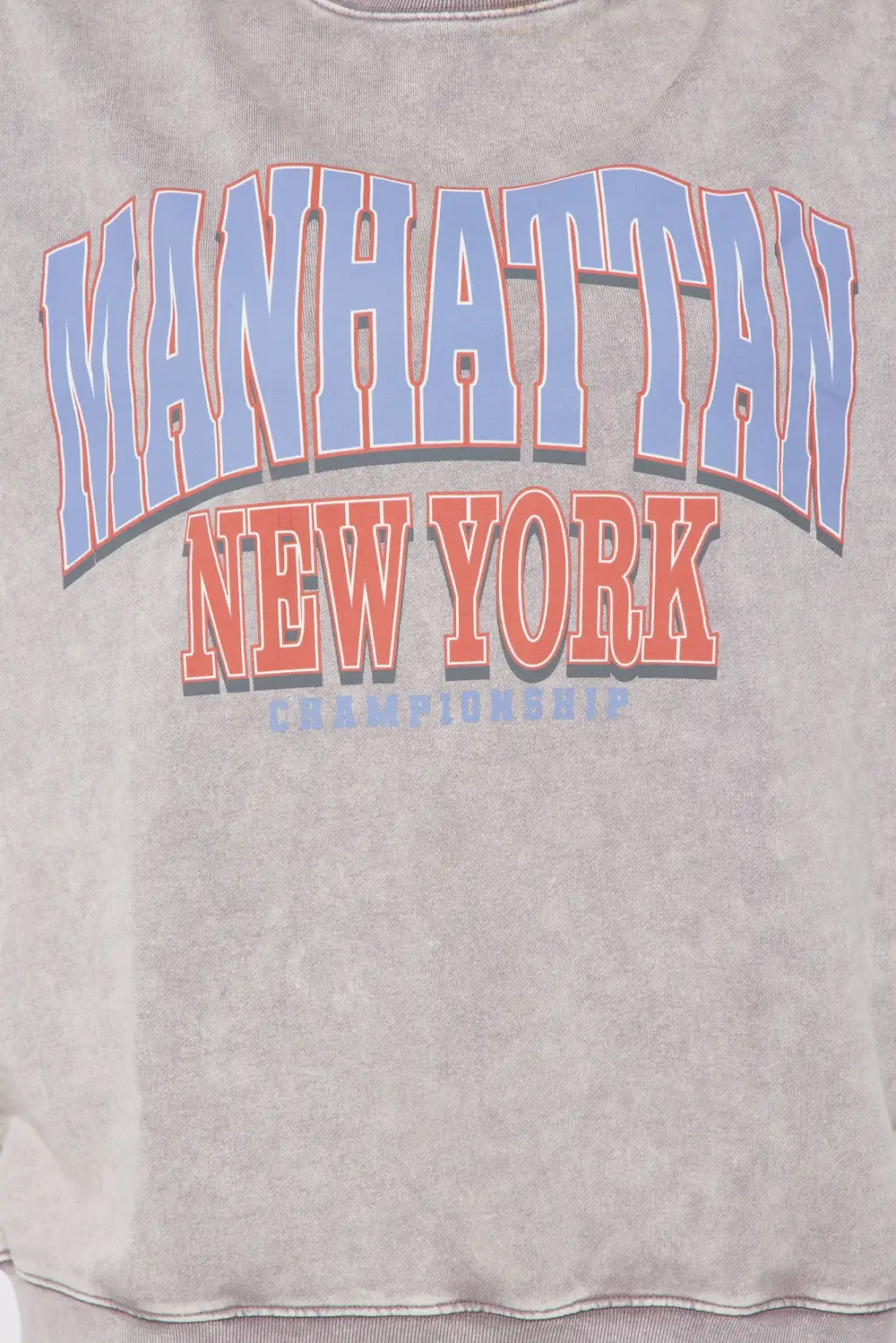 Manhattan Sweatshirt - Grey/combo