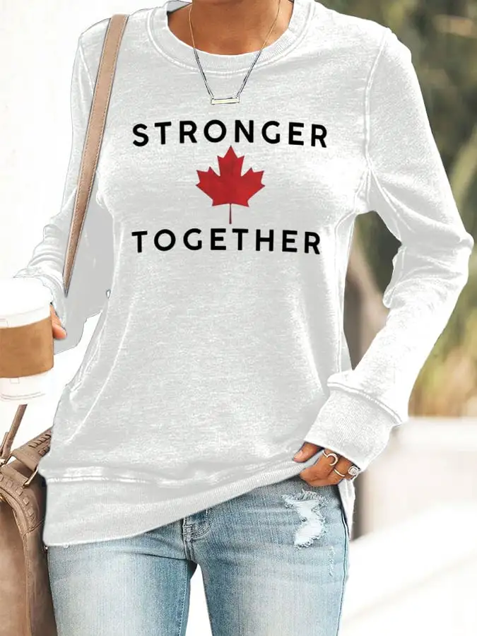 Women's Canada Strong Sweatshirt