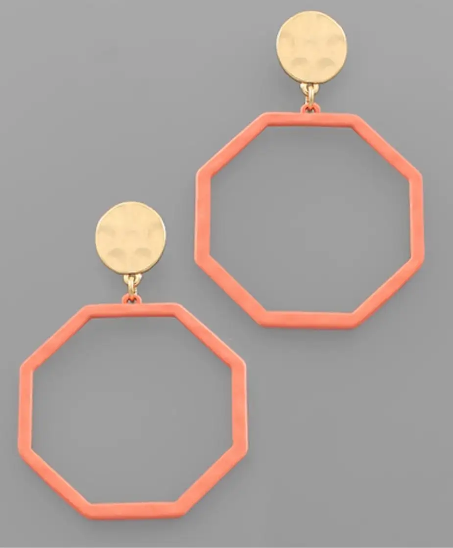 Coat Octago Earri Earrings