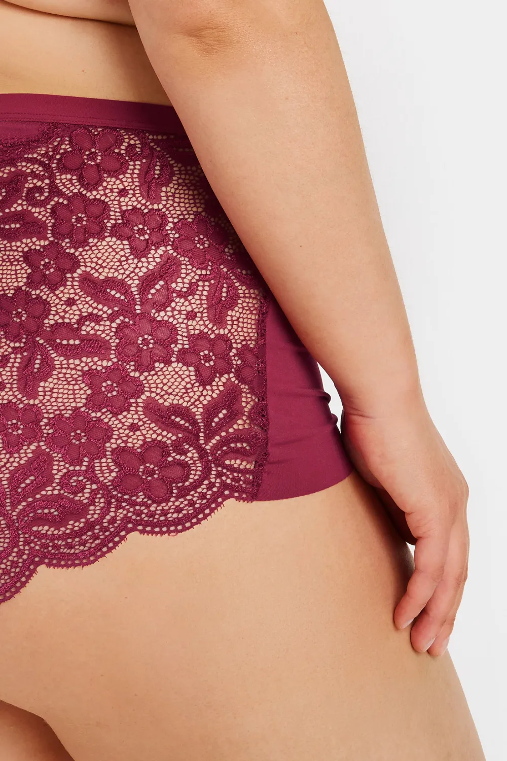 YOURS 5 PACK Curve Black Cotton High Waisted Full Briefs