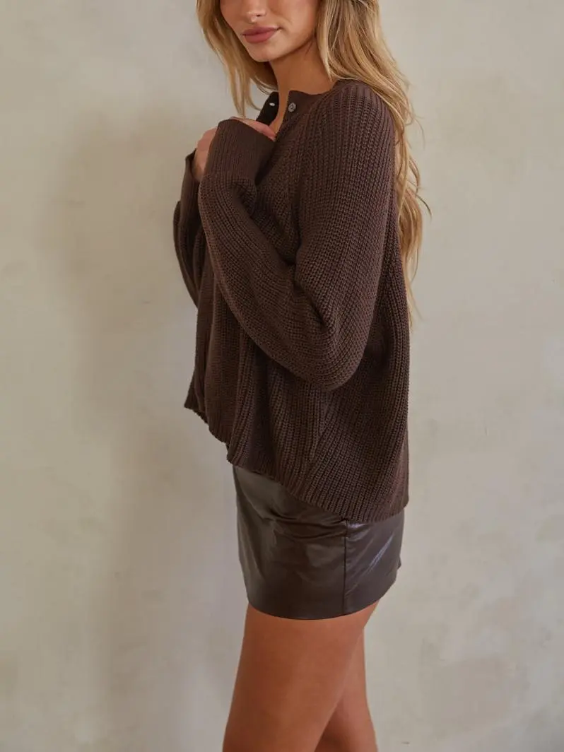 Lana Chunky Knit Cardigan